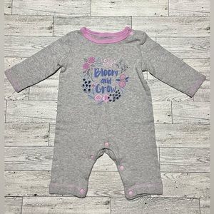 Lamaze Organic Cotton Baby Girl One Piece Romper Size 3 Months